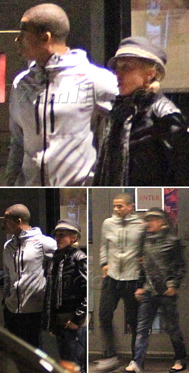 Braim Zaibat and Madonna hang out