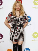 Madonna at the opening of the Hard Candy Fitness center, Mexico 23