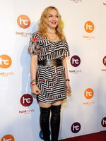 Madonna at the opening of the Hard Candy Fitness center, Mexico 30