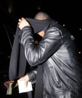 Madonna and Brahim Zaibat leaving the Wolseley Restaurant, London 03