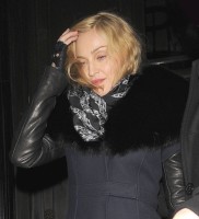 Madonna and Brahim Zaibat leaving the Wolseley Restaurant, London 12