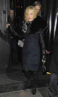 Madonna and Brahim Zaibat leaving the Wolseley Restaurant, London 14