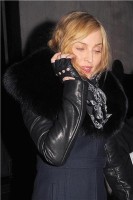 Madonna and Brahim Zaibat leaving the Wolseley Restaurant, London 16