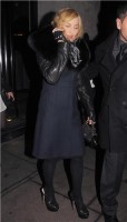 Madonna and Brahim Zaibat leaving the Wolseley Restaurant, London 17