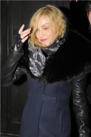 Madonna and Brahim Zaibat leaving the Wolseley Restaurant, London 21