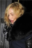 Madonna and Brahim Zaibat leaving the Wolseley Restaurant, London 22
