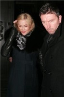 Madonna and Brahim Zaibat leaving the Wolseley Restaurant, London 28