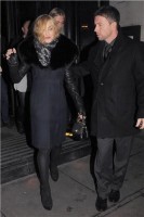 Madonna and Brahim Zaibat leaving the Wolseley Restaurant, London 39