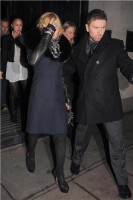 Madonna and Brahim Zaibat leaving the Wolseley Restaurant, London 40