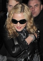 Madonna and Brahim Zaibat leaving the Aura Nightclub in Mayfair, London on January 6th 2011 07