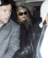 Madonna and Brahim Zaibat leaving the Aura Nightclub in Mayfair, London on January 6th 2011 14