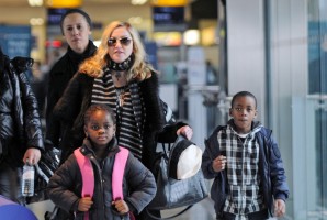 Madonna arriving at Heathrow airport, London (11)