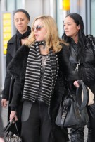 Madonna arriving at Heathrow airport, London (13)