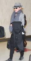 Madonna arriving at JFK airport, New York, April 12th 2011 (10)