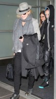 Madonna arriving at JFK airport, New York, April 12th 2011 (12)