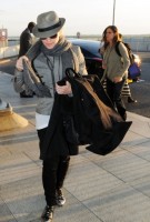 Madonna leaving London, Heathrow Airport, April 12th 2011 (5)