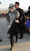 Madonna leaving London, Heathrow Airport, April 12th 2011 (6)