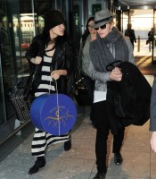 Madonna leaving London, Heathrow Airport, April 12th 2011 (8)
