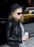 Madonna out and about, New York, April 25 2011 (6)