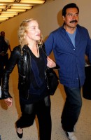 Madonna arrives at JFK airport New York - destination London (35)