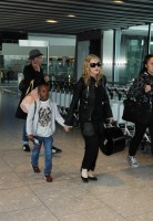 Madonna arrives at Heathrow airport, London (2)