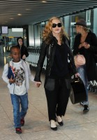 Madonna arrives at Heathrow airport, London (6)