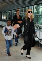 Madonna arrives at Heathrow airport, London (10)