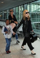 Madonna arrives at Heathrow airport, London (11)