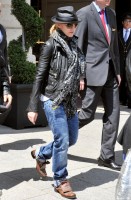 Madonna and Steven Klein leaving the Ritz hotel, Paris (1)