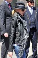 Madonna and Steven Klein leaving the Ritz hotel, Paris (2)