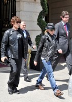 Madonna and Steven Klein leaving the Ritz hotel, Paris (4)