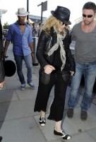 Madonna arrives at St Pancras Eurostar Station, London (2)