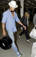 Madonna arrives at St Pancras Eurostar Station, London (4)