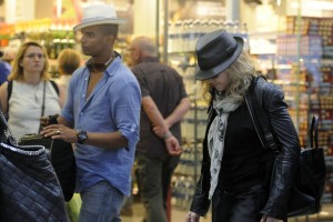 Madonna arrives at St Pancras Eurostar Station, London (5)