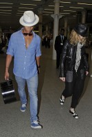 Madonna arrives at St Pancras Eurostar Station, London (6)