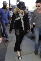 Madonna arrives at St Pancras Eurostar Station, London (10)