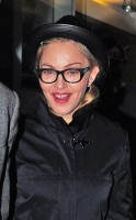 Madonna leaving recording studio, London (1)
