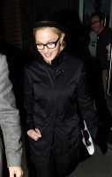 Madonna leaving recording studio, London (6)