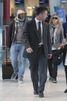 Madonna, ses enfants et Brahim Zaibat à l'aéroport d'Heathrow, Londres (19)