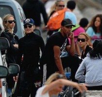 Madonna's holiday at the Basque Country, France - August 2011 (3)