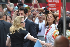 Madonna and W.E. cast at the 68th Venice Film Festival Press Conference (10)