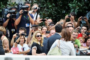 Madonna and W.E. cast at the 68th Venice Film Festival Press Conference (13)