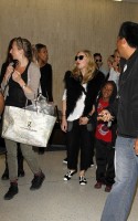 Madonna at JFK airport, New York (2)