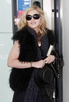 Madonna at Heathrow airport, October 24 2011 (1)