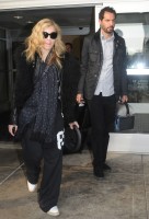 Madonna arriving at JFK airport, New York - 24 October 2011 (7)