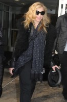 Madonna arriving at JFK airport, New York - 24 October 2011 (4)