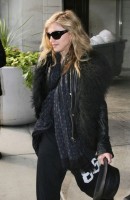 Madonna arriving at JFK airport, New York - 24 October 2011 (8)