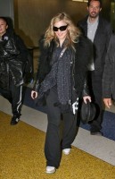 Madonna arriving at JFK airport, New York - 24 October 2011 (9)