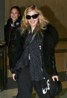 Madonna arriving at JFK airport, New York - 24 October 2011 (12)