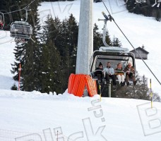 Madonna skiing in Gstaad, Switzerland - 27 December 2011 (5)